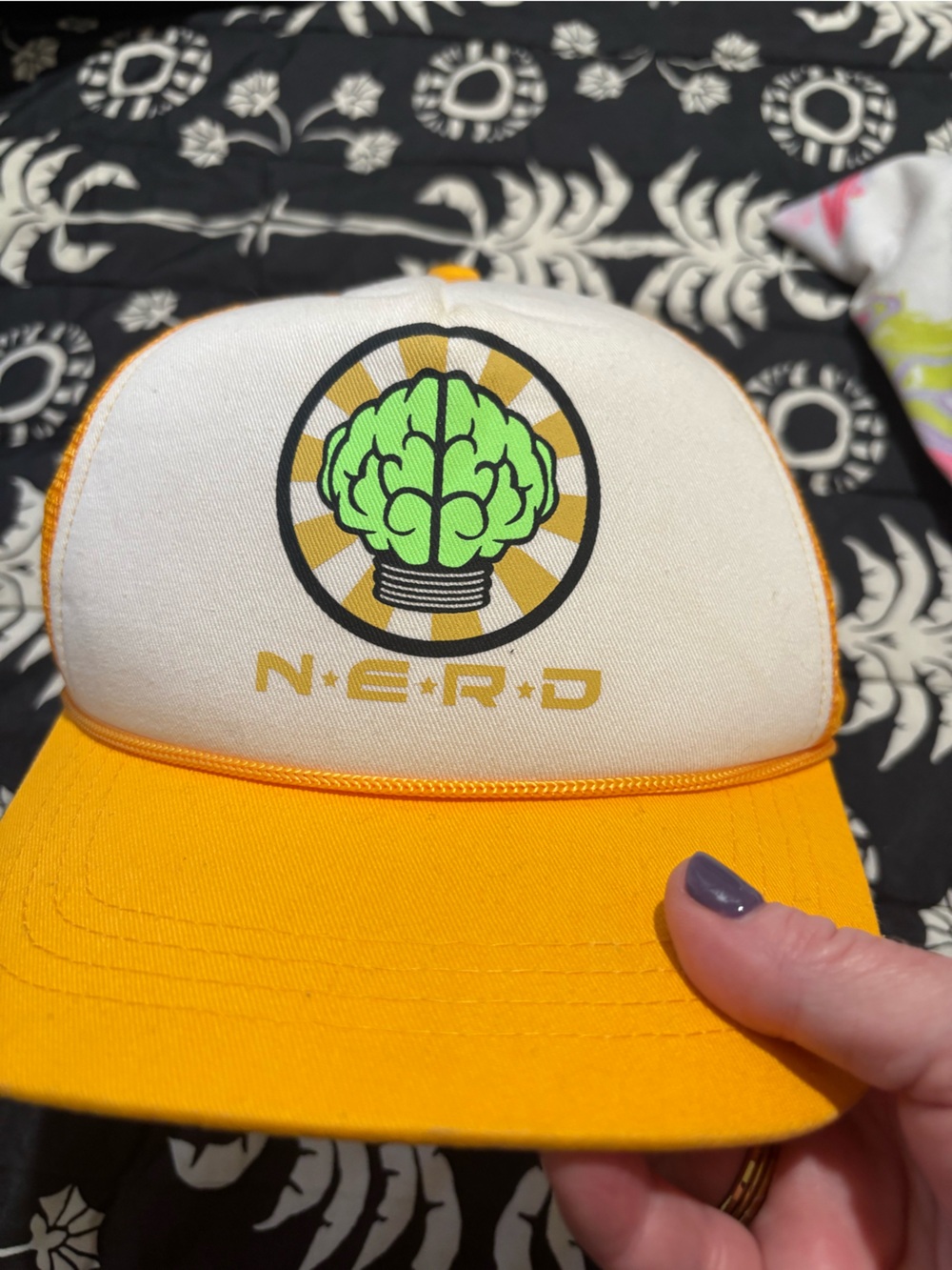 Rare N.E.R.D official trucker hat